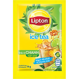 Lipton Trà Hòa Tan Vị Chanh Mật Ong (16 Gói x 14g)