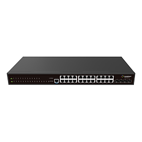 Mua Thiết Bị Chuyển Mạch 8 POE Gigabit 2 SFP Sundray XS3000-28X-SI-hàng chính hãng