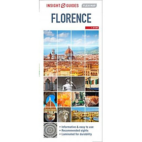 Sách - Insight Guides Flexi Map Florence by Insight Guides (UK edition, paperback)