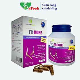  Viên uống giảm cân FIT MORE nhập khẩu New Zealand giảm cân an toàn hiệu quả hộp 40 viên