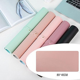 Leather Desk Pad Protector Mouse Pad Office Desk Mat Non-Slip PU Leather Desk Blotter Laptop Desk Pad Waterproof Desk Writing Pad for Office and Home
