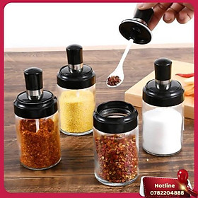 Mua Lọ Đựng Gia Vị  Hũ Đựng Gia Vị Có Thìa - Chai Đựng Dầu Ăn  Đồ Dùng Thiết Yếu Của Mọi Gia Đình - Miễn Phí Vận Chuyển