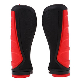 1 Pair Rubber Bicycle Handlebar Grips Electric Scooter Handle Grips Red