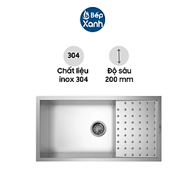 Mua Chậu Rửa Chén Carysil IP-D100 - Inox 304 - Hàng Chính Hãng
