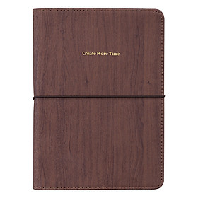 Sổ Văn Phòng A5 Họa Tiết Lá Retro Cre8