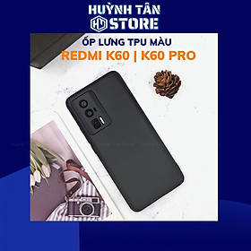 Ốp lưng redmi k60 k60 pro TPU màu dẻo siêu mỏng ôm sát thân máy bảo vệ camera phụ kiện huỳnh tân store