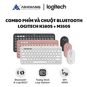 Mua Combo Bàn phím và chuột Bluetooth Logitech K380s + M350s - Easy-Switch  Slient - Hàng Chính Hãng - Bảo Hành 12 Tháng