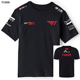 Mẫu áo thun team game SKT T1 cực ngầu mẫu mới cực chất