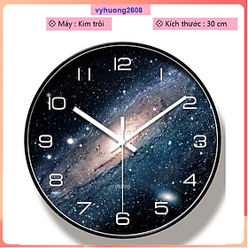 Mua Đồng Hồ Treo Tường Kim Trôi Cao Cấp Nhập Khẩu Kích Thước 30cm