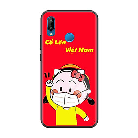 Ốp lưng Viền Dẻo TPU cho điện thoại HUAWEI NOVA 3E Cổ Vũ Cố Lên Việt Nam Mẫu 1
