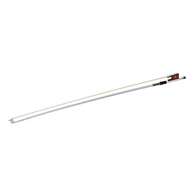 Violin  Bow 4/4 Horsehair Violin Bow Violin Accessories White
