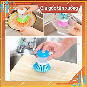 Mua Cọ Xoong Nồi Có Bình Chứa Nước Rửa Bát Cao Cấp