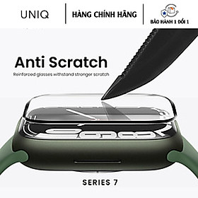 Mua Kính Cường Lực Dành Cho Apple Watch Series 7 UNIQ (42/43/45mm) - Hàng Chính Hãng