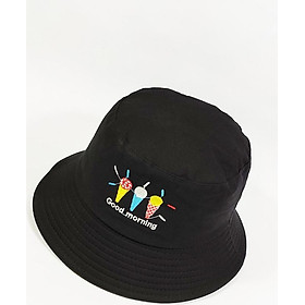 Nón / Mũ Bucket unisex Good morning NON0418D