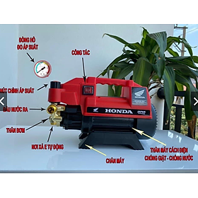 Mua Máy rửa xe honda chỉnh áp  máy xịt rửa honda công suất 3500W