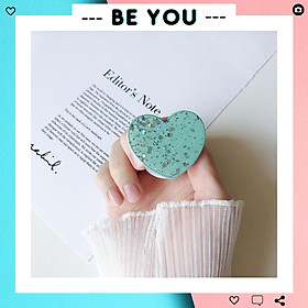 Giá Đỡ Chống Lưng Cho Điện Thoại PopSocket Hình Trái Tim Dễ Thương