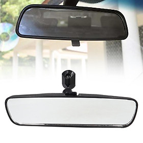 Rearview Mirror, Rear View Mirror, 360 Degrees Adjustable Universal Car Mirror, Interior Rearview Mirror, Installs using only a screw driver