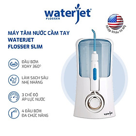 Máy tăm nước cá nhân WaterJet Flosser Slim 4 đầu tăm, dùng được cho người