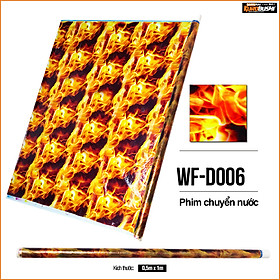 Mua Film chuyển nước Samurai Kurobushi - NGỌN LỬA WFD006 (0.5x1m)