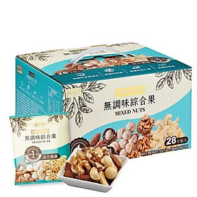 Hộp các loại hạt tổng hợp vị tự nhiên 700g/ hộp/ 28 gói nhỏ