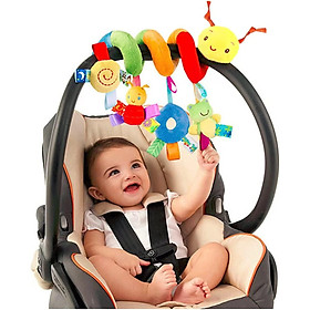 Đồ chơi xe đẩy, đồ chơi ghế ô tô, em bé, đồ chơi xoắn ốc, xoắn ốc cho bé, hoạt động, đồ chơi treo, đồ chơi xe đẩy, ghế ngồi, đồ chơi xe đẩy với chuông, mềm, ấm cúng