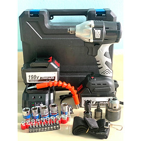Mua siết bulong 198v kèm bộ phụ kiện