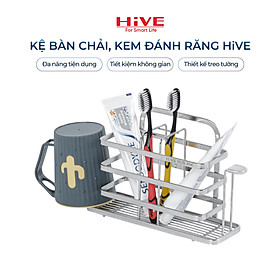Kệ đựng bàn chải, kem đánh răng HiVE Inox 304