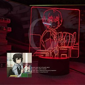 Mua Đèn Ngủ Bungo Stray Dogs Dazai Osamu Type 12 ABSD0112 16 MÀU TÙY CHỈNH