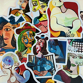 Sticker SET 30 ảnh Picasso