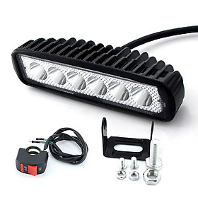 Đèn LED trợ sáng 18W cho xe hơi / xe tải / tàu thuyền