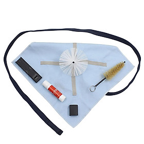 Saxophone Cleaning Care Kit Cleaning Tool Woodwind Instrument Accessory 160x115x40mm