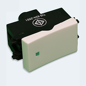 Công tắc 1 chiều 16AX, size S (F50M1_5_WE) S-Flexi