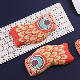 Mua Miếng Đệm Kê Tay Chống Mỏi Mouse Pad Chó Corgi Cá Chép Bánh Mì_ Hàng Chính Hãng