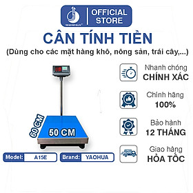 Mua Cân Điện Tử Tính Tiền A15E-50X60CM