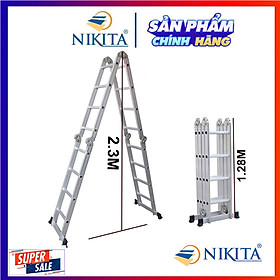 Mua Thang nhôm gấp 4 khúc NIK44A & NIK44
