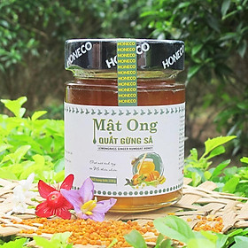 Mật ong Quất Gừng Sả Honeco 250g