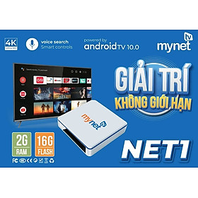 Hình ảnh Android Tivi Box MyTV Net 1C  - 2GB RAM, 16GB ROM, Android 9.0 - HÀNG CHÍNH HÃNG 2021