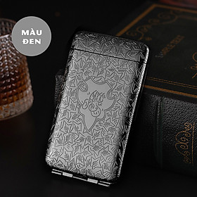 Mua Hộp đựng thuốc hợp kim bật nắp cổ điển đựng 16 điếu ngắn lớn  20 điếu nhỏ dài thiết kế sang trọng