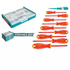 Mua BỘ 10 CÔNG CỤ CẦM TAY CÁCH ĐIỆN TOTAL THKTV02S101 - HÀNG CHÍNH HÃNG
