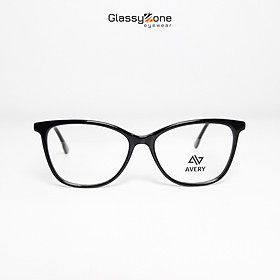 Gọng kính cận, Mắt kính giả cận Acetate Form mắt mèo Nữ Avery 28018 - GlassyZone