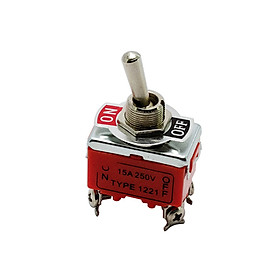Mua Công Tắc Gạt On/ Off 4 Chân 2 Trạng Thái 1221 250v 15A