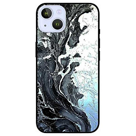 Ốp lưng dành cho Iphone 13 Mini - Iphone 13 - Iphone 13 Pro - Iphone 13 Pro Max - Đá Trắng Đen