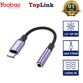 Mua Cáp Chuyển Đổi Âm Thanh YOOBAO Cổng IP Sang Cổng 3.5mm Chất Lượng Cao  Âm Thanh Chuẩn - Hàng Chính Hãng