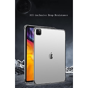 Ốp lưng dành cho iPad Gen 9, Gen 8 , iPad Mini 4/5, Mini 6, Ipad Pro 11 inch 2020/2021, iPad Air 4/5 10.9 inch, iPad Air 2/iPad 9.7 inch, ipad 12.9  2020/2021 silicon dẻo cao cấp chống sốc 4 góc - hàng nhập khẩu