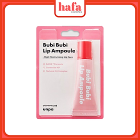 Son Dưỡng Môi Dưỡng Ẩm Căng Mọng Unpa Bubi Bubi Lip Ampule 10g 