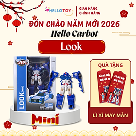 Đồ Chơi Mô Hình Lắp Ráp Xe Hơi Biến Hình HELLO CARBOT Mini Look