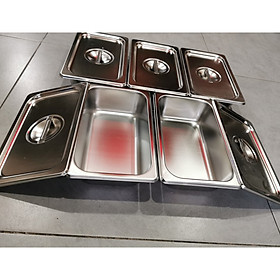 Mua 5 BỘ KHAY INOX ĐỰNG THẠCH  ĐỰNG KEM