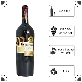 Rượu vang Pháp Menuts Bordeaux AOC