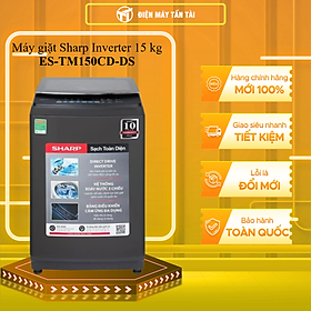 Mua Máy giặt Sharp Inverter 15 kg ES-TM150CD-DS - HÀNG CHÍNH HÃNG - CHỈ GIAO HCM