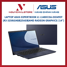 Laptop Asus Expertbook L1400Cda-Ek0490T (Amd R3-3250U/ 4Gb Ddr4/ 256Gb Ssd/ Win10) -...
